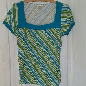 Large Striped Blouse